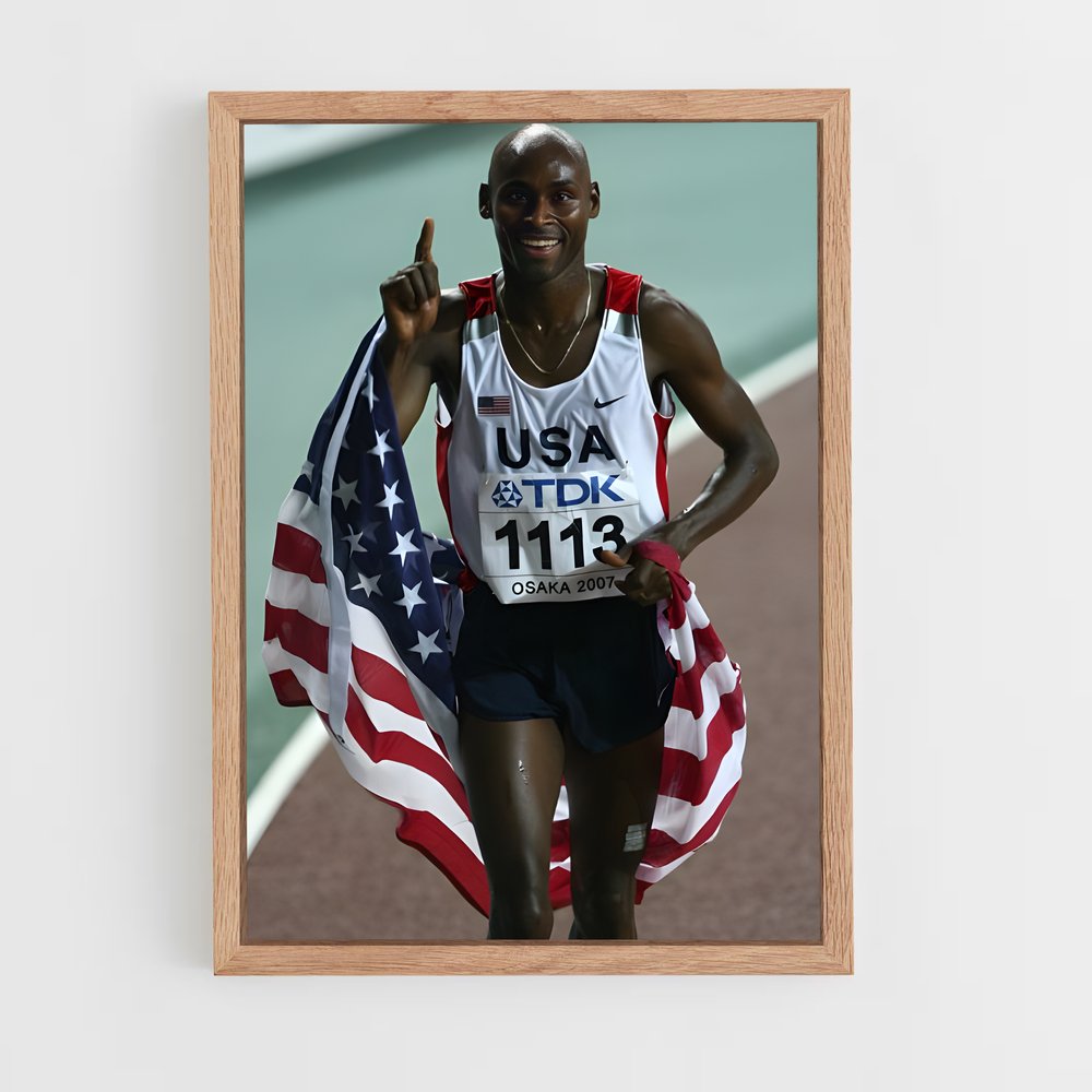 Poster L'Étoile de Doha – affiche Athlétisme (vue 4)